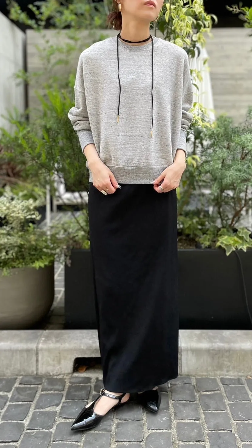 cafune<br> Azuma sweat wide pullover