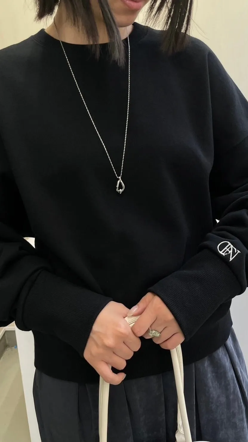 cafune<br> Azuma sweat wide pullover