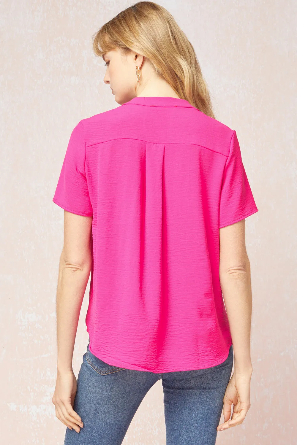 Classic & Chic Top,  Hot Pink