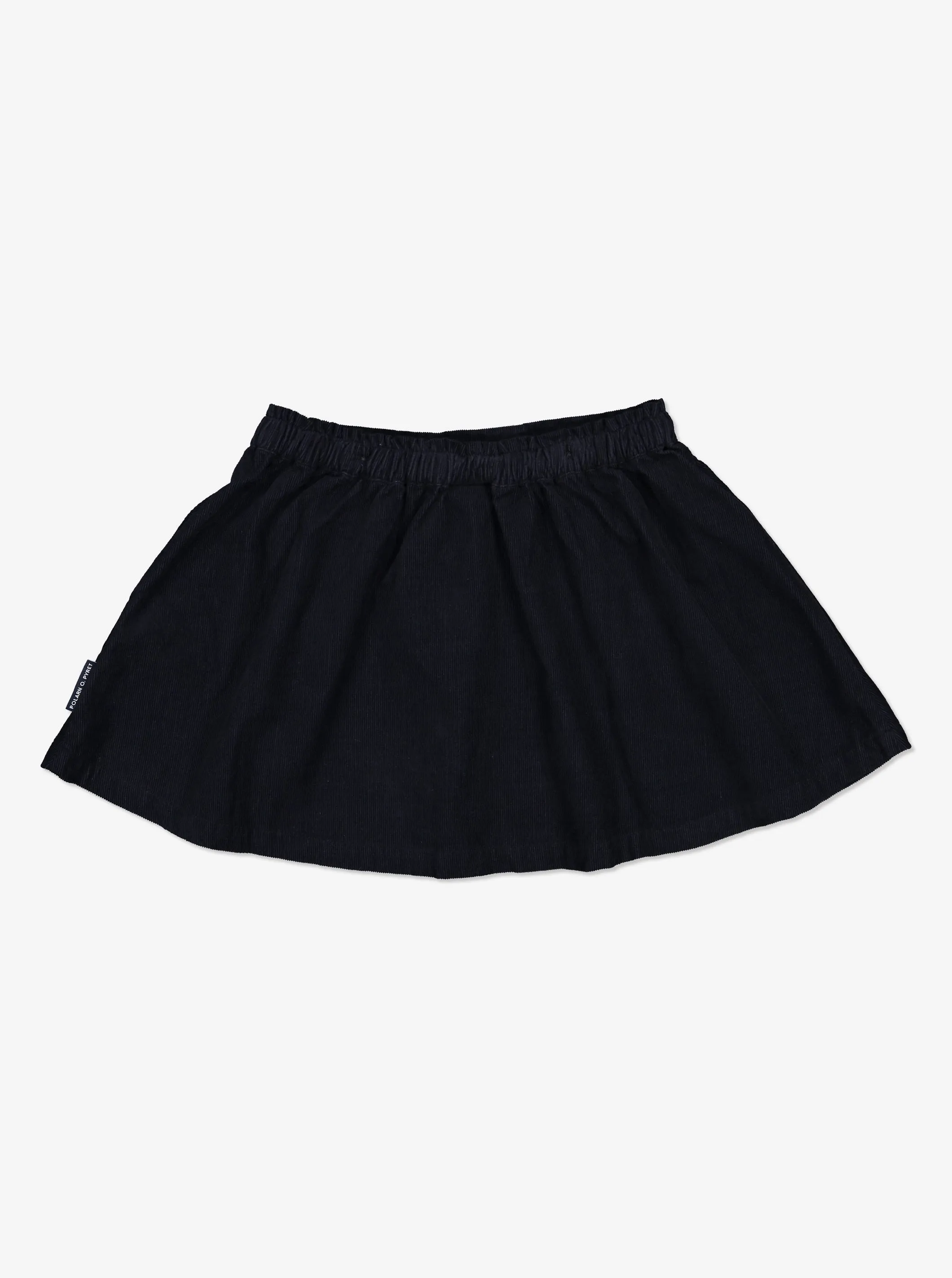 Corduroy Kids Skirt with Braces