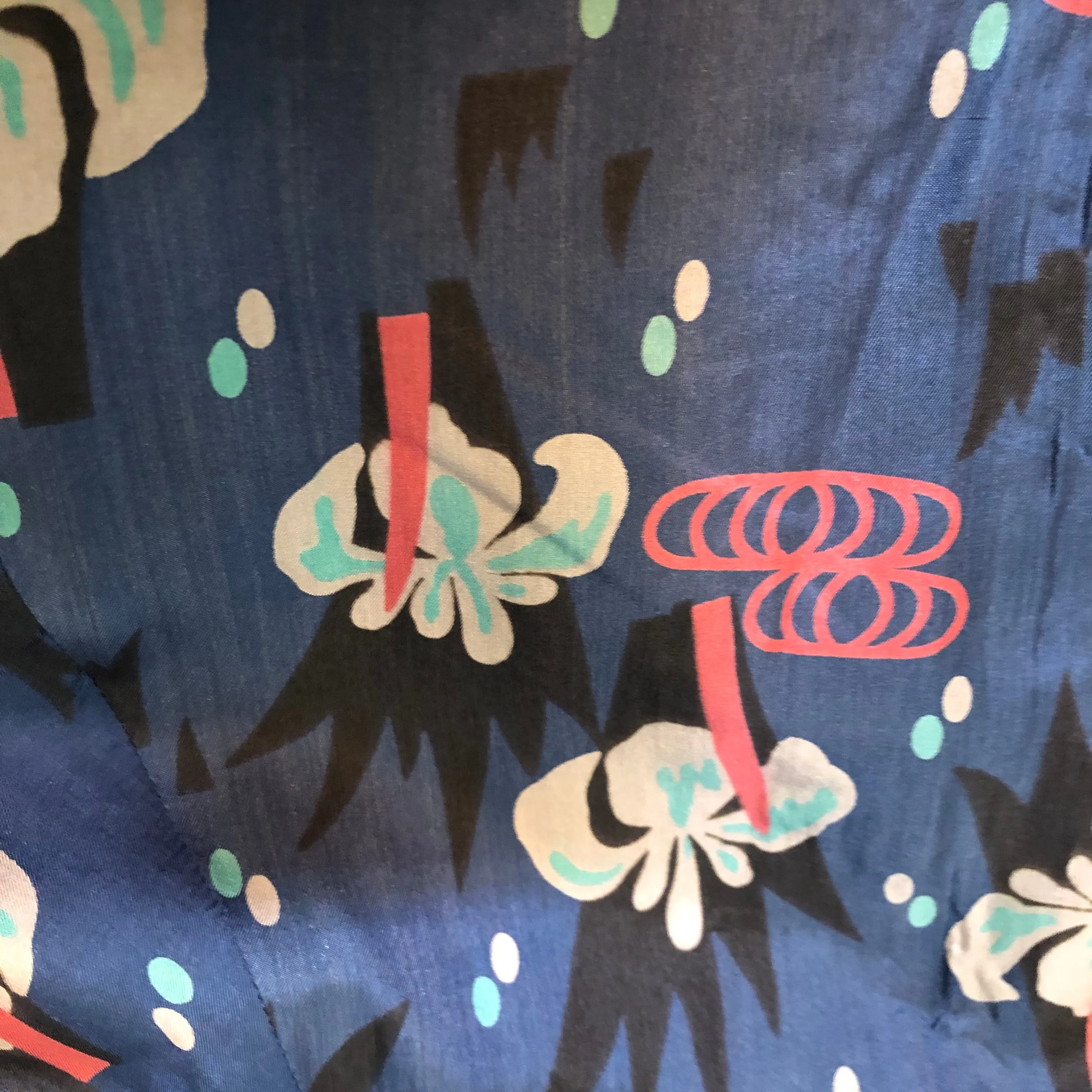 Edwardian Blue Embroidered Walking Jacket