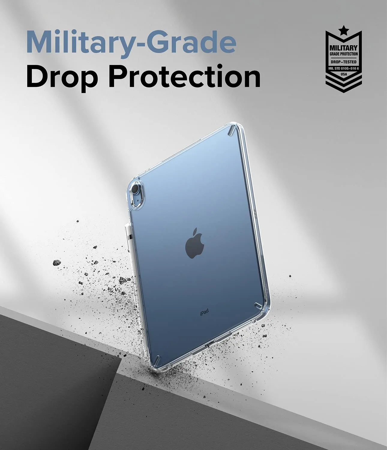 iPad 10th Generation 10.9'' (2022) Back Cover Case | Fusion - Clear