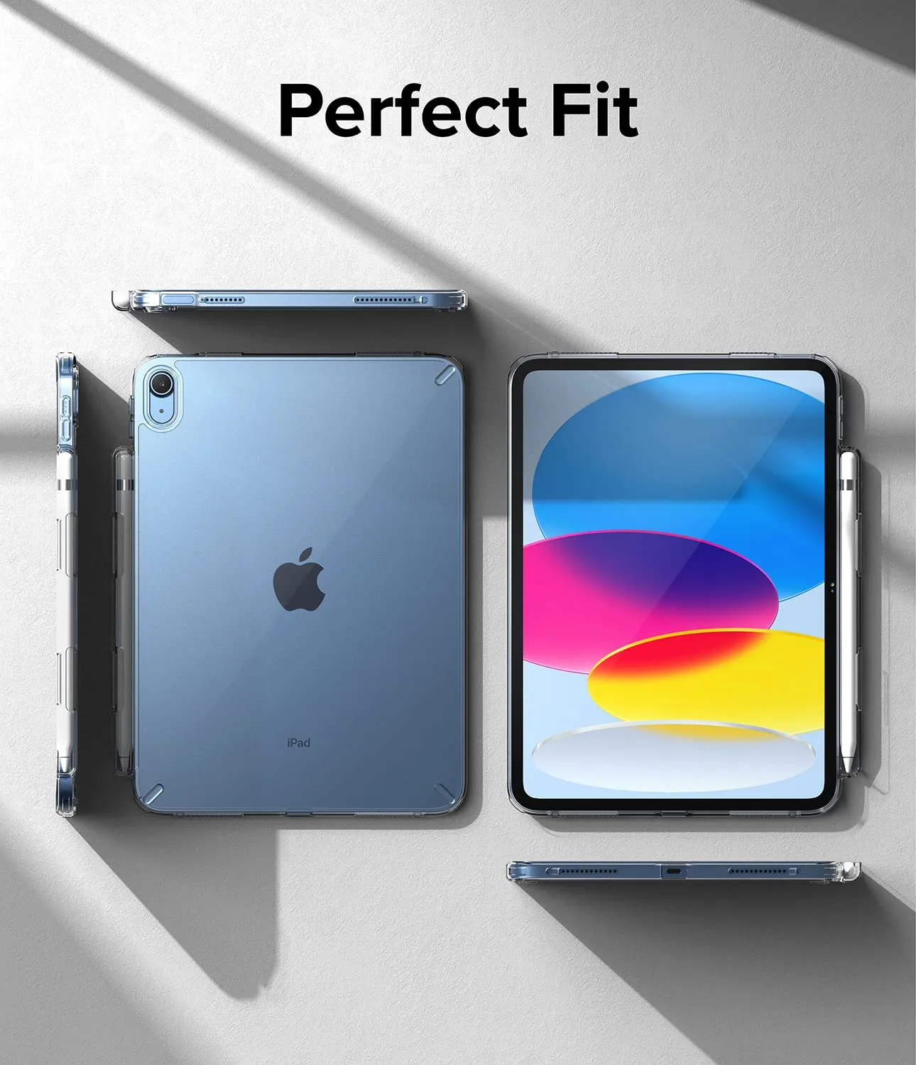 iPad 10th Generation 10.9'' (2022) Back Cover Case | Fusion - Clear
