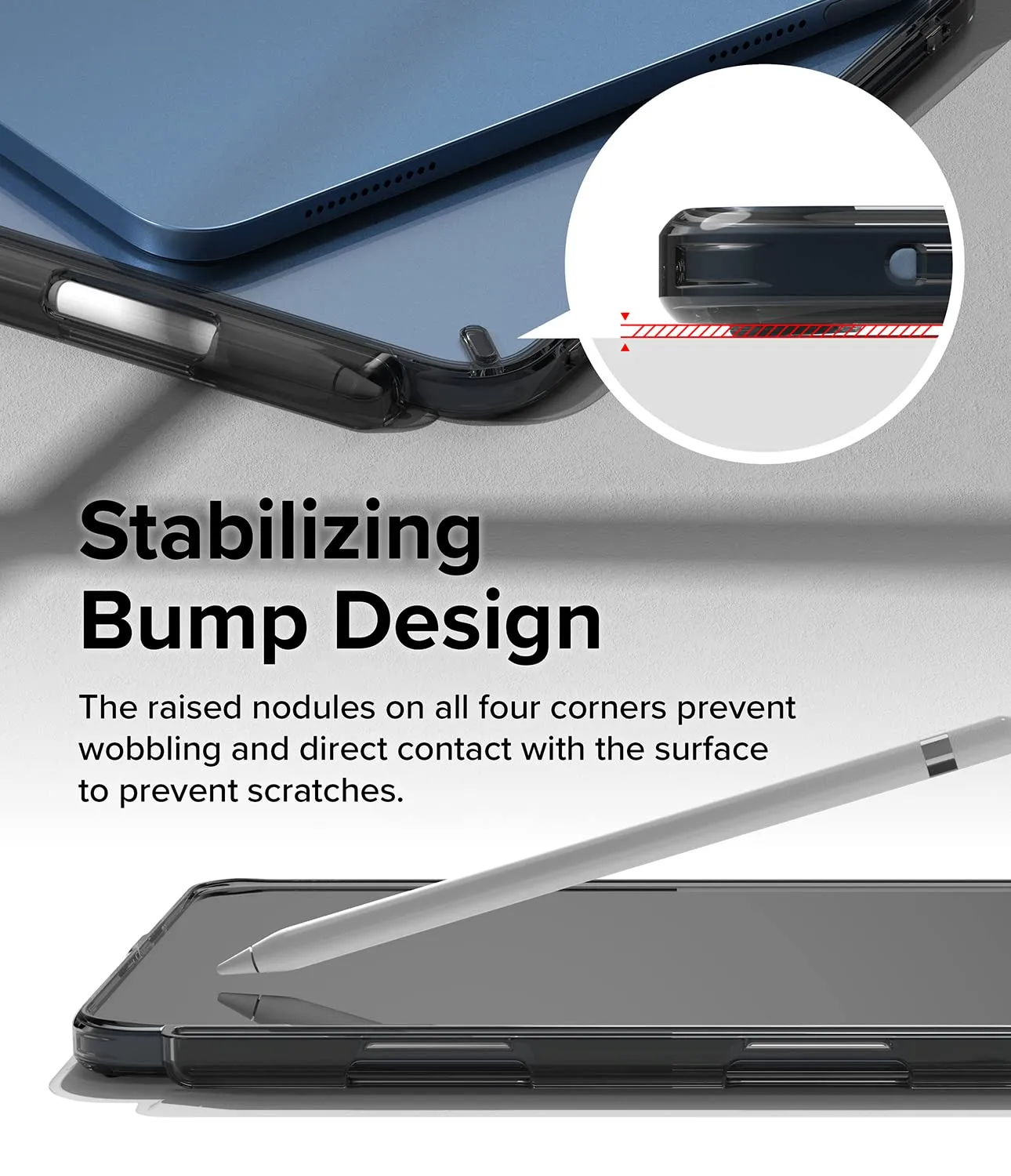 iPad 10th Generation 10.9'' (2022) Back Cover Case | Fusion - Smoke Black