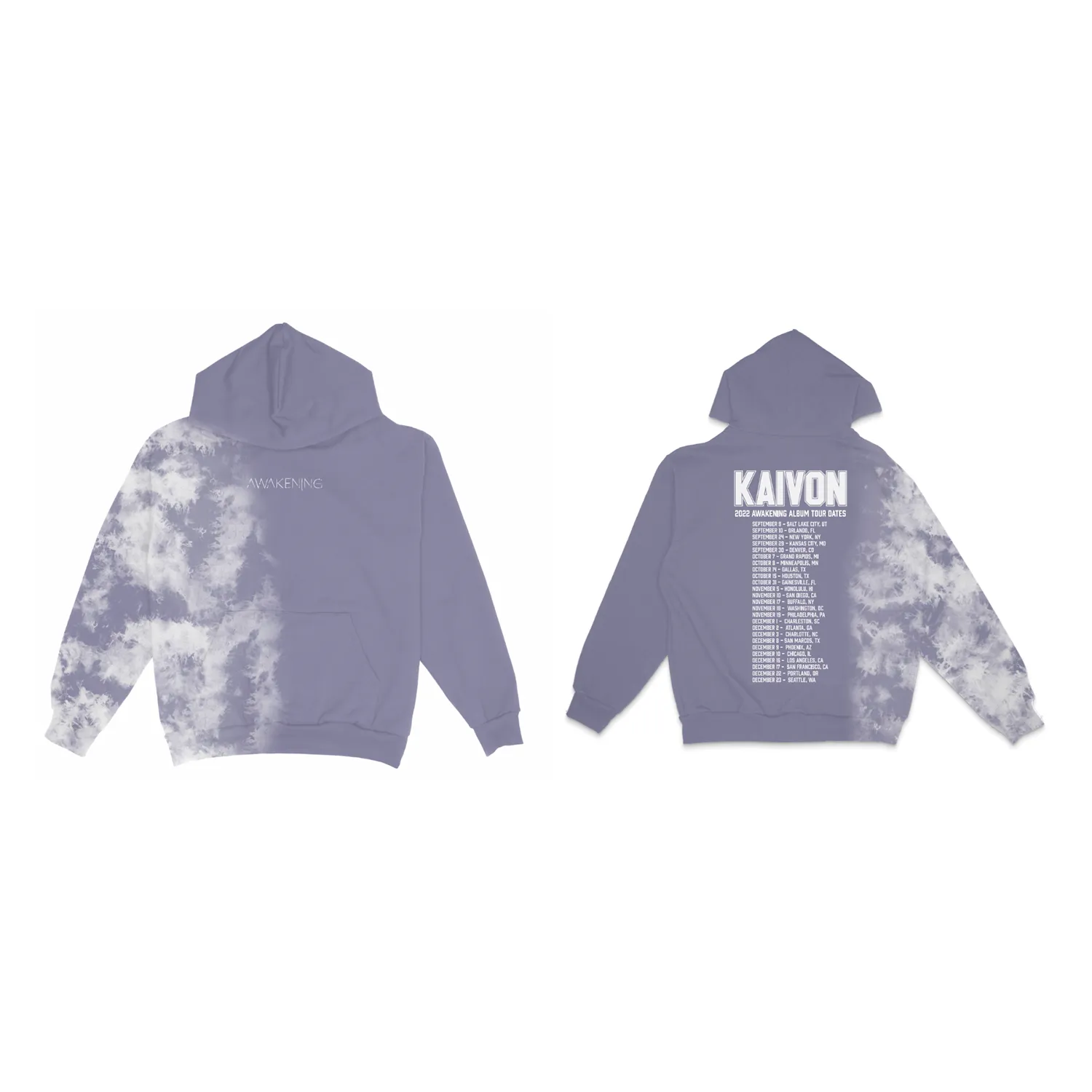 Kaivon 2022 Awakening Tour Hoodie (Less Than 25 Left!)