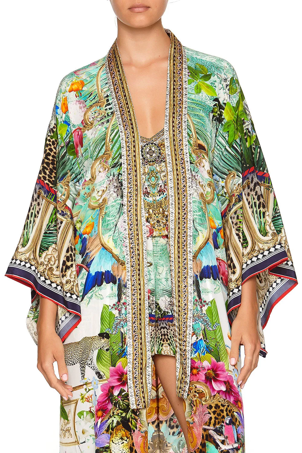 KIMONO COAT CHAMPAGNE COAST