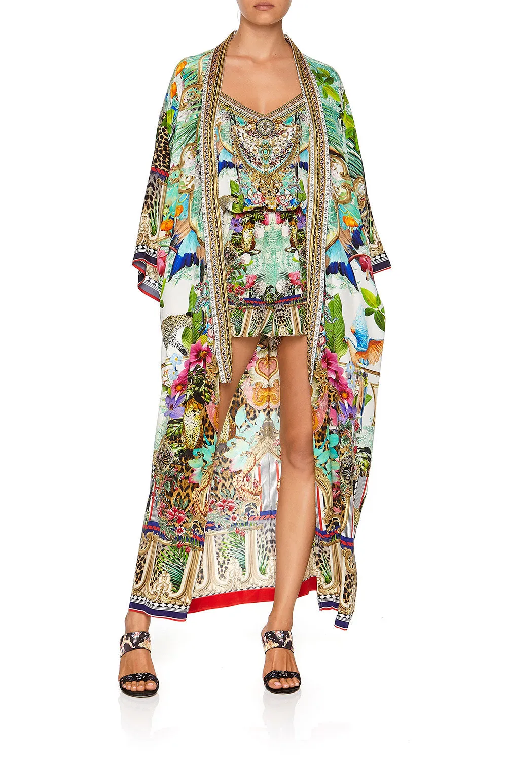 KIMONO COAT CHAMPAGNE COAST