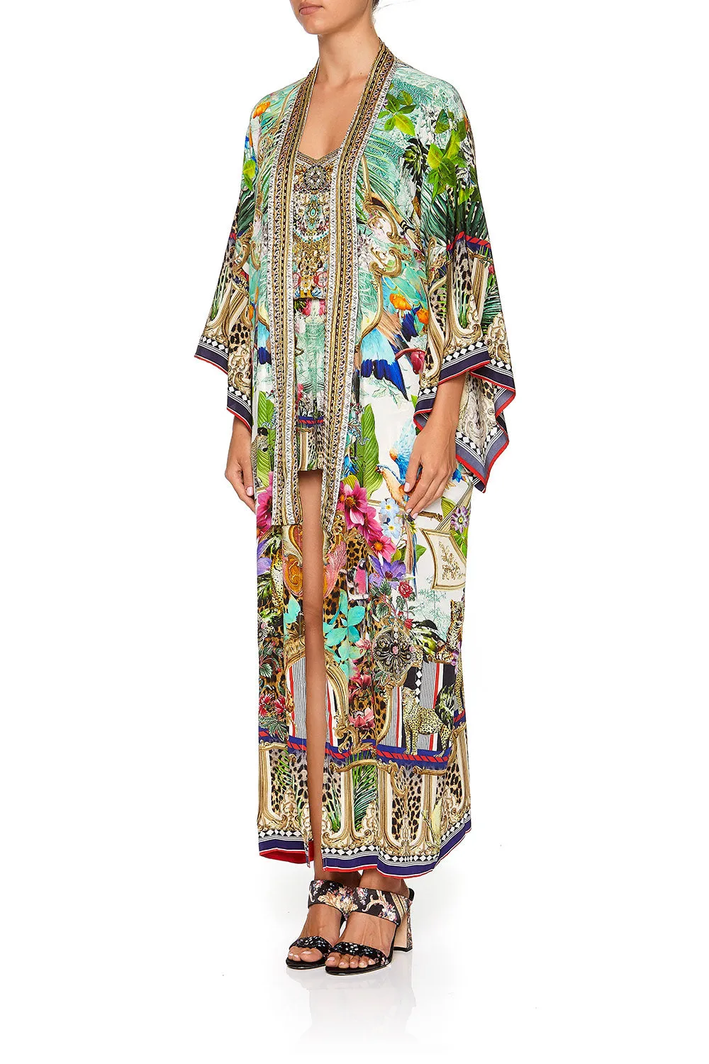 KIMONO COAT CHAMPAGNE COAST