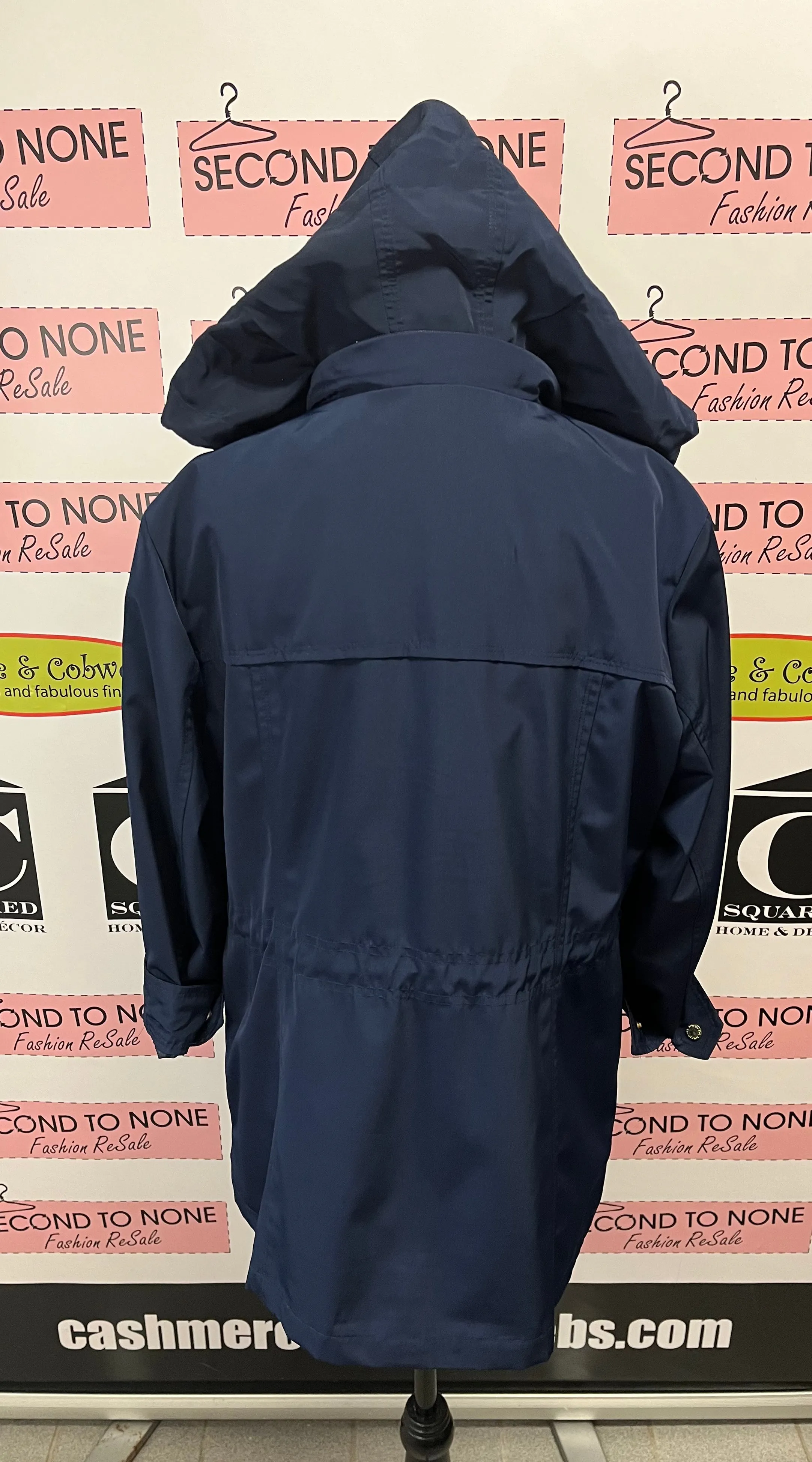 London Fog Hiding Hood Jacket (Size L)