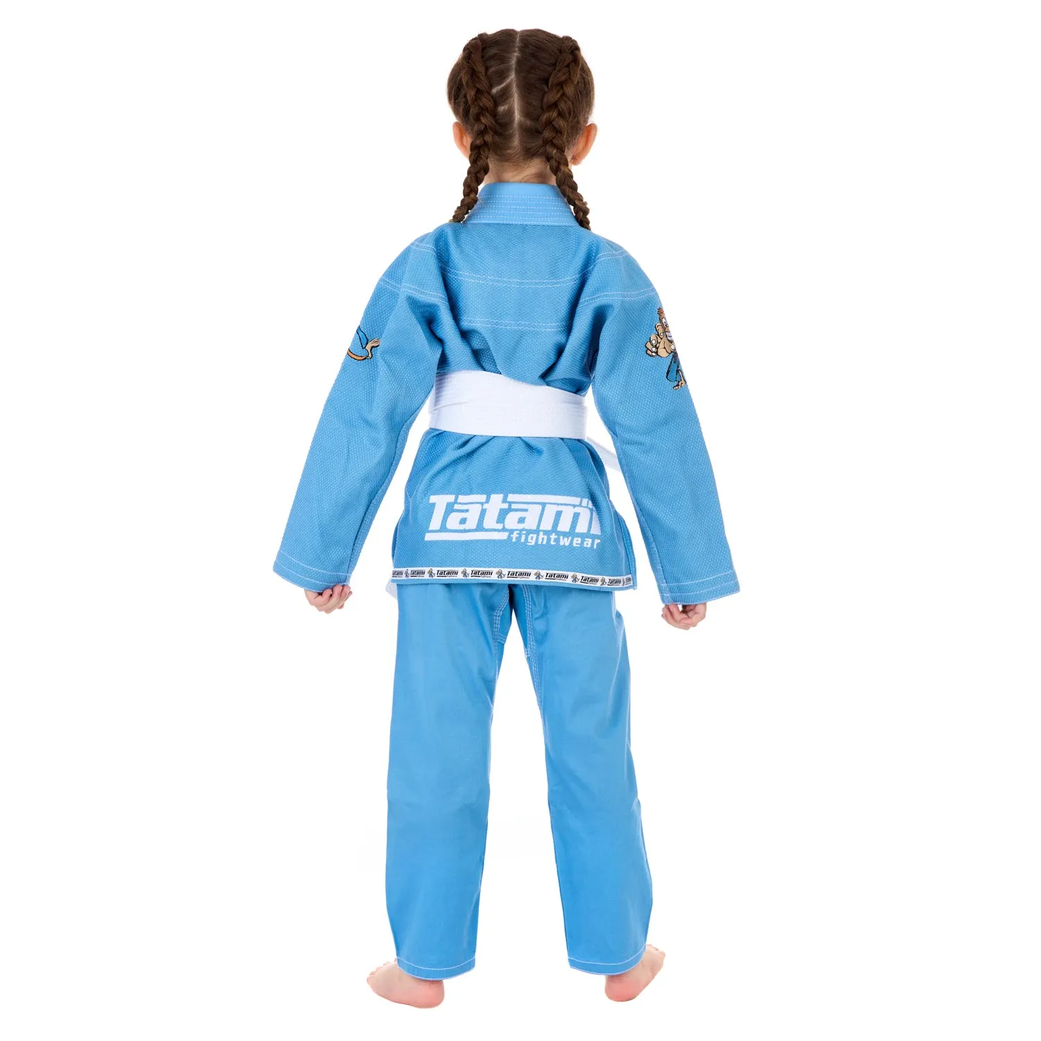 Meerkatsu Kids Animal Gi - Sky Blue