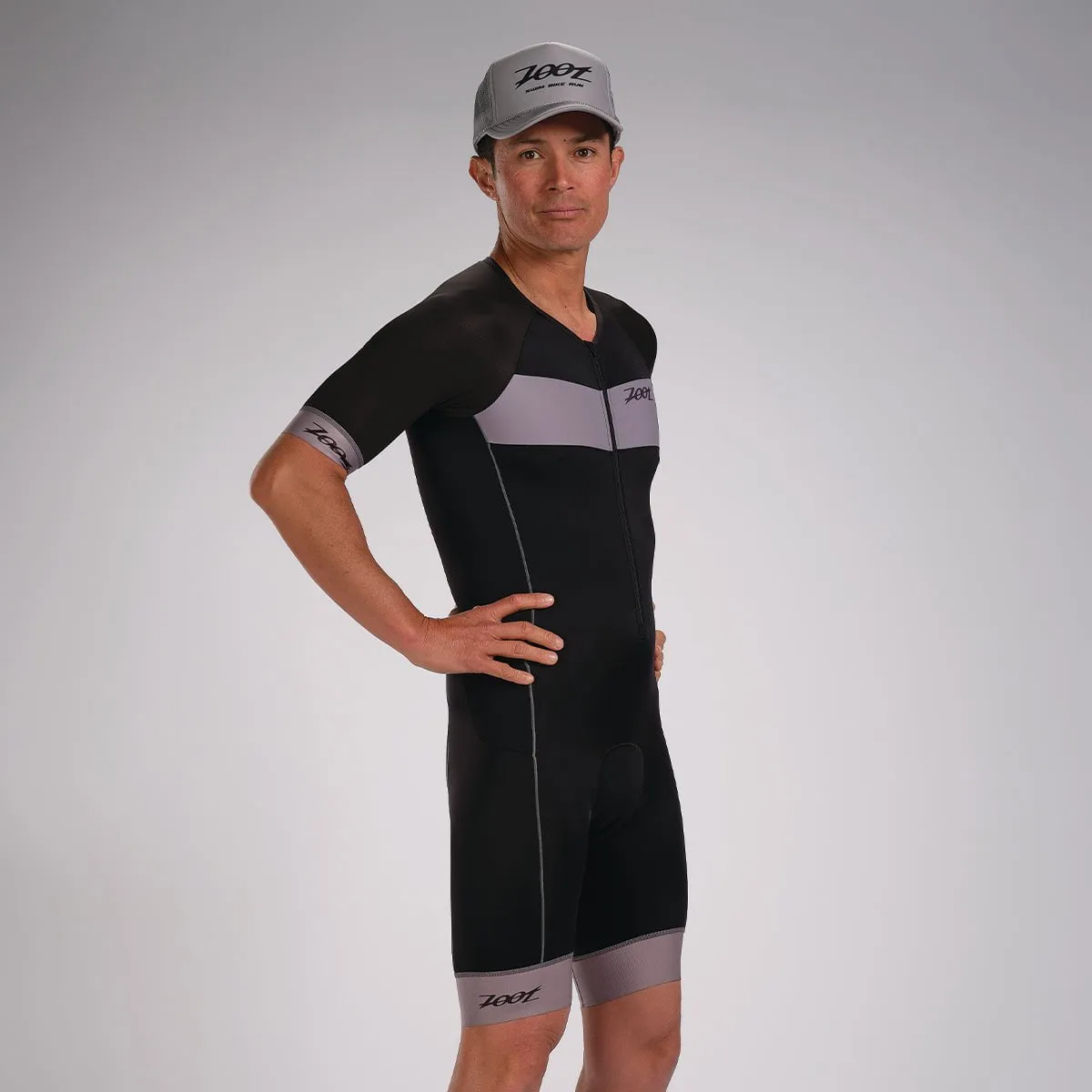 Mens Core  Triathlon Aero Racesuit - Graphite