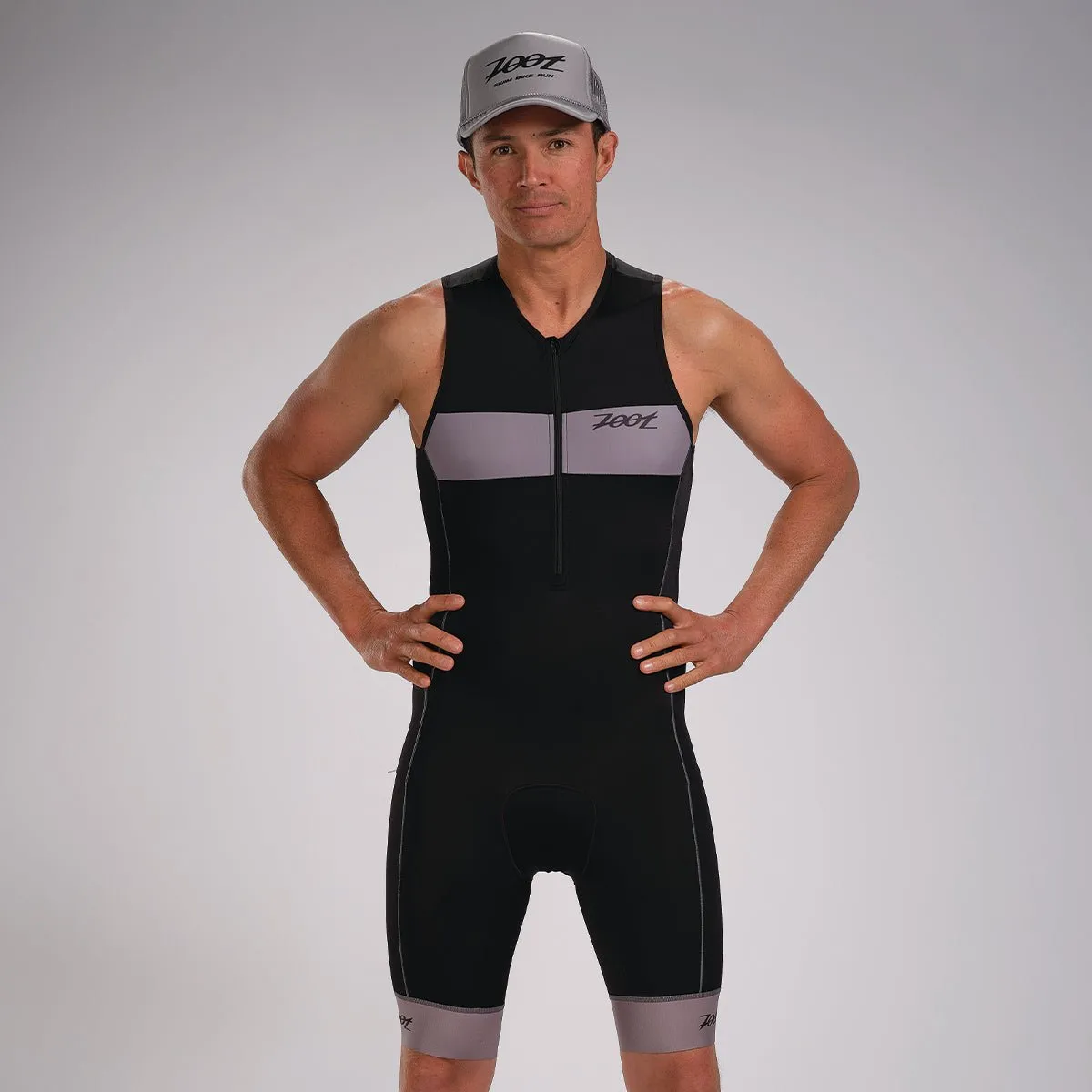 Mens Core  Triathlon Racesuit - Graphite