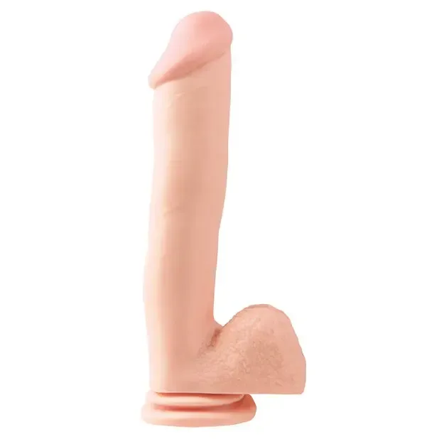 "Basix Rubber Works 12"" Dong W/suction Cup"
