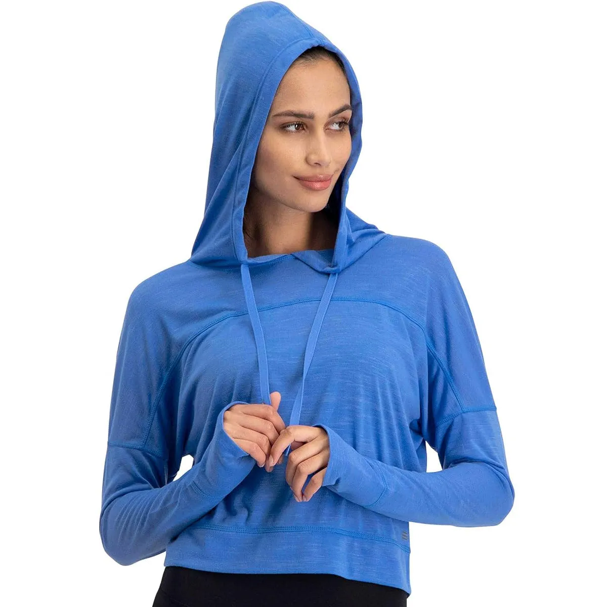 Three Sixty Six Women's Hoodie Crop Top