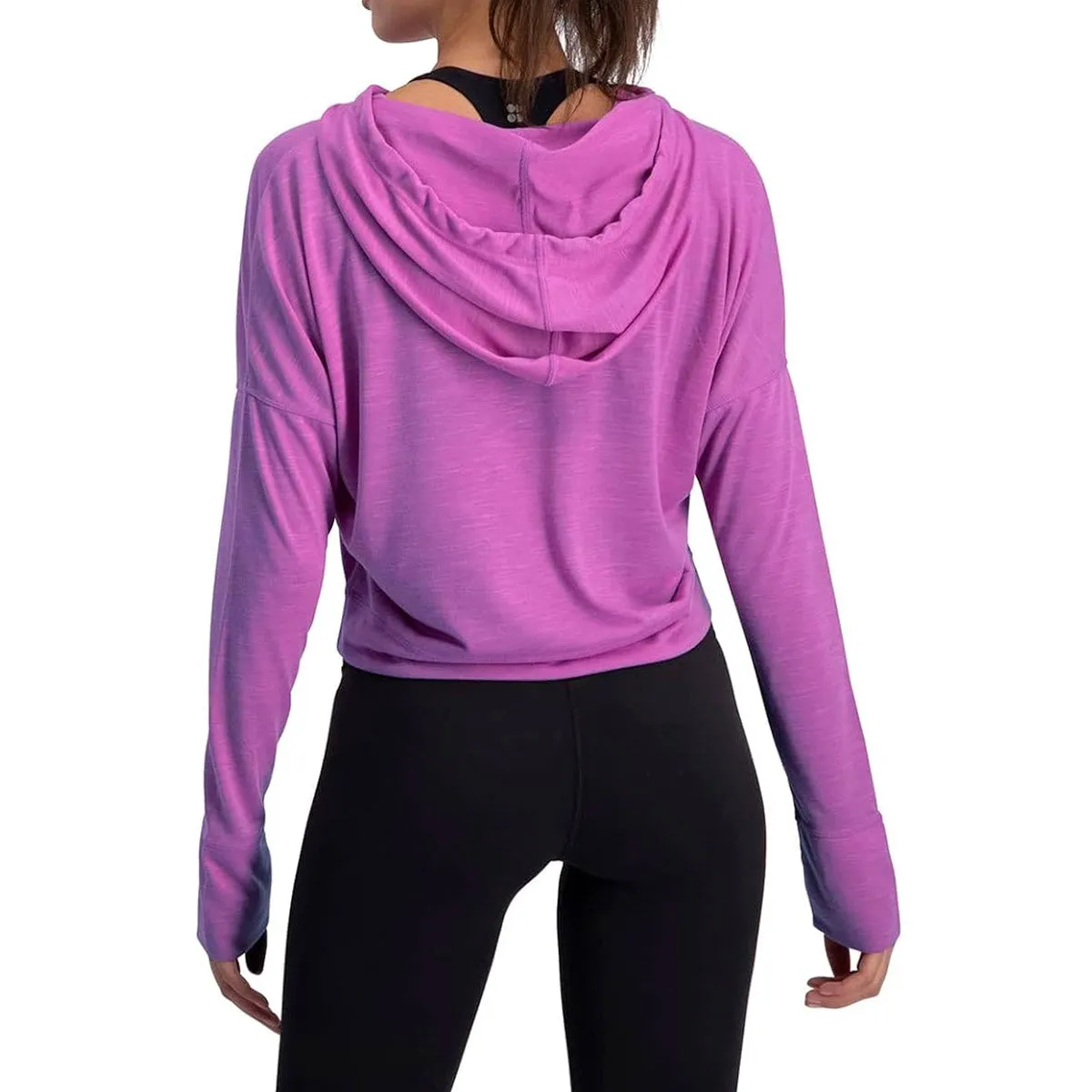 Three Sixty Six Women's Hoodie Crop Top