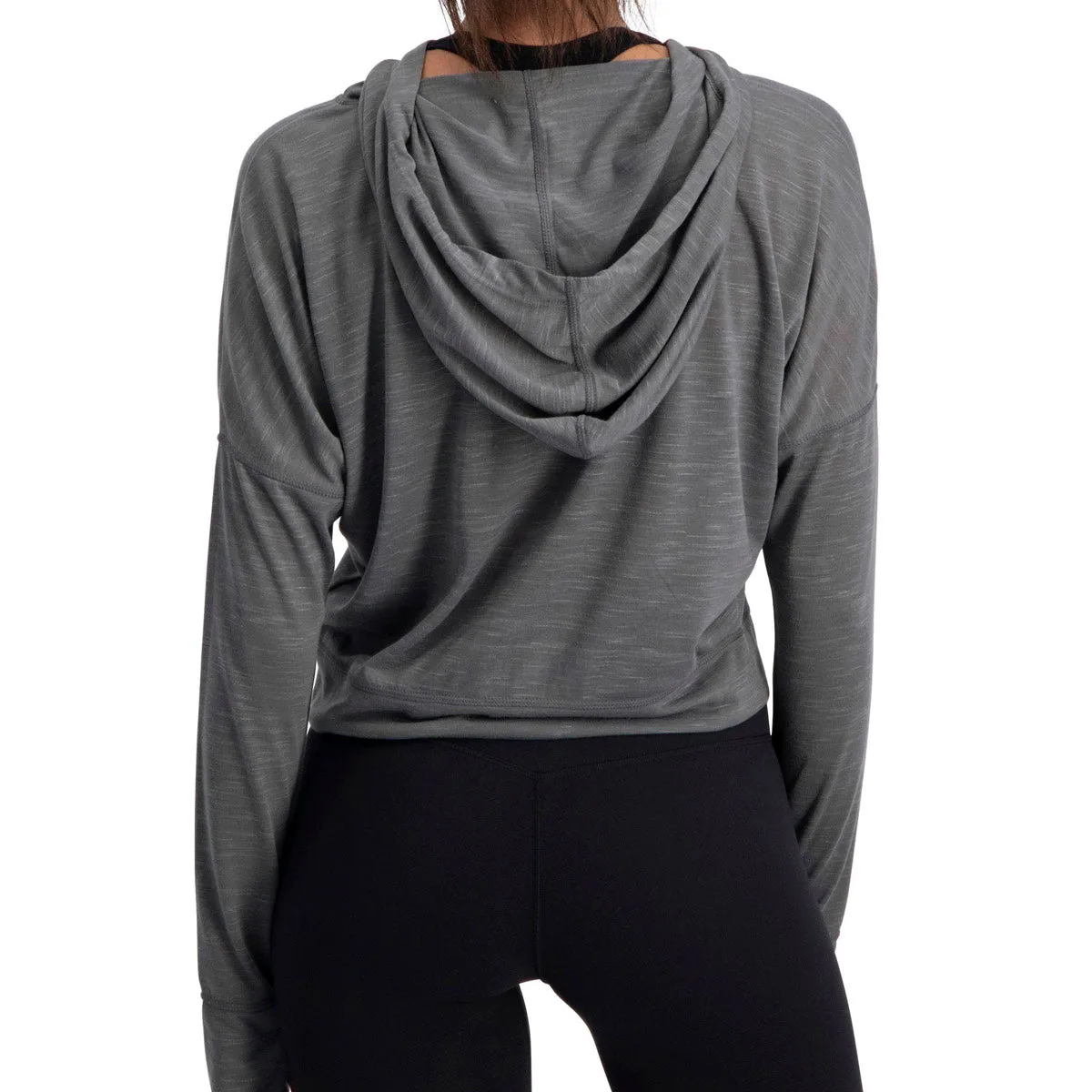 Three Sixty Six Women's Hoodie Crop Top