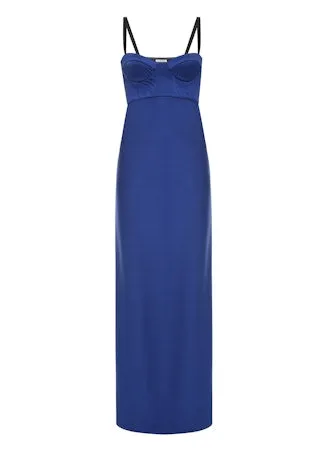 Violette Maxi Dress in Blue
